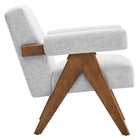 Modway - Lyra Tissu Fauteuil - Tissu gris clair - Ensemble de 2-Rembourrage en mousse dense