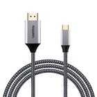 Kopplen - Câble USB-C vers HDMI 4K/60 Hz (1,8 m/6 pi)-Clarté haute définition : Ce câble USB-C (mâle) vers HDMI (mâle) assure une transmission fluide de la vidéo et de l’audio, vous permettant de profiter d’un contenu net et de haute qualité sur de plus grands écrans