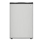 Arctic Chef - Réfrigérateur compact de 4,5 pi3, acier inoxydable-Compartiment frigorifique avec porte pour l'entreposage à court terme d'articles congelés
