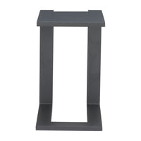 Zuo - Tudi Table d’appoint - Noir-Structure en acier thermolaqué offrant stabilité et durabilité