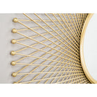 Zuo - Miroir rond Glow - Or-Suspension verticale uniquement