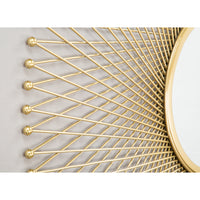 Zuo - Miroir rond Glow - Or-Suspension verticale uniquement
