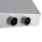 KUCHT KRH600-SS 60 po Hotte sous armoire - avec commandes numériques - 1200 CFM - Acier inoxydable-Hotte professionnelle de haute qualité en acier inoxydable 430, épaisseur 1,0 mm, qui rehaussera l’apparence de votre cuisine gastronomique