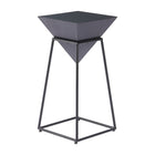 Zuo - Pira Table d’appoint - Noir-Garantie limitée de 3 ans