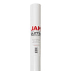 JAM Paper -  Emballage cadeau – Papier d'emballage pailleté – 25 m² – Paillettes blanches – Rouleau vendu à l'unité-La superficie parfaite pour emballer rapidement et facilement vos cadeaux