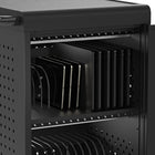Luxor - Chariot de recharge sécurisé USB-C pour 30 appareils (45 W par port, pour ordinateurs portables jusqu’à 16 po)-25 emplacements rembourrés et gestion intégrée des câbles pour prévenir les dommages