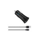 Axessorize - Chargeur pour l’auto et câble micro USB PROCharge-Longueur de 1,2 m.