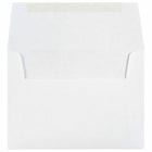 Jam Paper - Enveloppes d'invitation A2, 4 3/8 po H x 5 3/4 po l, Blanches, Paquet de 25-Ces enveloppes sont parfaites pour envoyer des invitations, des cartes de vœux, des RSVP, des cartes de remerciement, des cadeaux pour les anniversaires, les remises de diplômes, les vacances et plus encore
