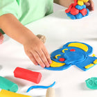 JOVI - Coffret école bébé pâte à modeler Plastilina - 20 barres/9 tampons-9
