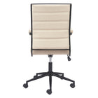 Zuo - Auction Chaise de bureau - Beige-6