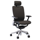 Nightingale - Fauteuil de travail à dossier moyen IC2 avec appui-tête réglable - Noir-Le dossier et le siège en maille double tissage NEBULA permettent à l'air de passer librement, ce qui le rend confortable dans tous les environnements. Il bénéficie également d'un mouvement dynamique du dos