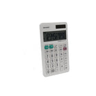 Sharp - EL377W - Calculatrice commerciale de poche à 10 chiffres - Blanche-Mémoire 4 touches