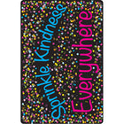 Ashley Productions - Smart Poly Tapis de bienvenue avec dos antidérapant - 15 -5" x 23 -5" - Confetti - Saupoudrez la gentillesse partout - Lot de 2-Choisissez parmi une variété de designs éducatifs, inspirés de la nature ou interactifs pour compléter votre style d'enseignement et le thème de votre salle de classe.
