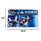 Kess - Tapis de jeu Sonic Moderne Sonic-Base antidérapante en caoutchouc pour garder le tapis stable pendant les parties intenses et les tournois