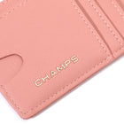 Champs - Porte-cartes Iconic Access - Rose-Fenêtre d'identification facile d'accès