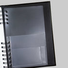 Brownline - 2027 agenda quotidien CoilPro avec reliure à double spirale et couverture rigide imitation lézard – 8 po x 5 po – noir-Noir