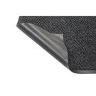 Edgewood - Tapis Chevrons Pour Trafic Moyen - 4 pi l x 8 pi L - Charbon-Style de la surface Chevron