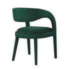 Modway - Pinnacle Performance Velvet Chaise à manger Ensemble de 2 - Vert-8