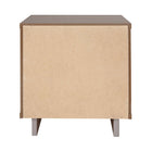 Manhattan Comfort - Table de nuit moderne Granville 1 tiroir 46 cm - gris clair - lot de 2-Assemblage à domicile requis Tout le matériel inclus