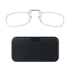 ThinOptics 1.0 Rouge Lecteur avec Pod Blanc Universel - Rouge-Le produit comprend les lunettes de lecture ThinOptics et l'étui universel avec un adhésif sans résidu à coller sur votre téléphone / étui ou toute autre surface dure et plate