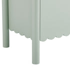 Modway - Emmeline 66" 4 portes festonnées Armoire à buffet - Sage-9