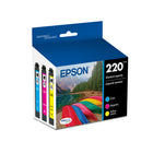 Epson - T220 Cartouche d'encre - Capacité standard - Emballage mixte – Couleurs-Profitez d'une capacité à rendement standard par cartouche d'encre tout en réalisant des économies. Impression fiable à chaque utilisation.
