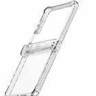 ITSKINS - Étui Hybrid_R Hinge pour Galaxy Z Flip 7 – Transparent-Protection intégrale à 360°