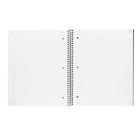 Five Star - Cahier Effaçable À Sec, 11 po H x 8.5 po l, Noir-200 pages perforées 