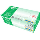 Ronco - Gants de vinyl VE1, Clear, Grand, Paquet de 100-100 gants par distributeur