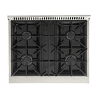 Kucht - 30 po Série KXP Cuisinière double énergie Propane - Acier inoxydable/Or-Allumage électronique avec rallumage automatique pour réduire les risques de fuite de gaz