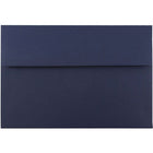JAM Paper - Enveloppes d'invitation A8 - 5,5 x 8,125 - bleu marine - Paquet de 25-Ces enveloppes sont parfaites pour envoyer des invitations, des cartes de voeux, des RSVP, des cartes de remerciement, des cadeaux d'anniversaire, des remises de diplômes, des vacances et plus encore
