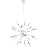 Modway - Gamut Métal Lustre-Lustre moderne du milieu du siècle