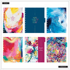 The Happy Planner - Planificateur daté grand format 2026–2027 à reliure à disques - 11-1/2 po x 10-1/4 po - Expression abstraite-8