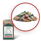 TerraCycle - Emballage de nourriture pour animaux - Zero Waste Box- Petite-Veuillez nous envoyer toute marque et taille de sachet, sac, boîte ou conteneur utilisé pour emballer les aliments pour animaux de compagnie, les friandises et les vitamines.