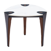 Zuo - Bogey Table d’appoint - Multicolore-Pieds en caoutchouc aidant à protéger les surfaces de plancher