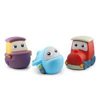 tonies - My First tonies : Ensemble De Trois Sur Le Thème Des Moyens De Transport (Anglais)-Offrir une expérience d’apprentissage ludique avec chaque figurine My First Tonies - pincer, écouter et apprendre!