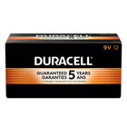 Piles alcalines 9 V Coppetop de Duracell, paquet de 12-BATTERIES LONGUE DURÉE CONÇUES POUR ÊTRE FIABLES : Les piles alcalines Duracell Coppertop offrent une puissance et une performance durables sur lesquelles vous pouvez compter pour vos appareils électroniques à la maison ou en déplacement