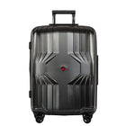 Air Canada - Tokyo Valise Rigide Pivotante de 24 po - Noir-Construit en matériau ABS + Film Polycarbonate durable et léger