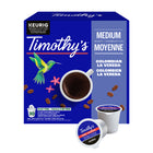 Timothy’s - Capsules K-Cup de café Colombien La Vereda torréfaction moyenne - Paquet de 30-Recyclables : nos dosettes K-Cup sont recyclables dans certains endroits. Il se peut qu’elles ne soient pas recyclables dans votre région.