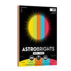 Astrobrights - Papier de couleur 24lb - 8,5 po l x 11 po H - Creative Expressions - 5 couleurs - Paquet de 100-Papiers de couleurs vives qui attirent l’attention à tout coup