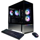 CyberPowerPC - Ordinateur de bureau Gamer Master - AMD Ryzen 78700F - GeForce RTX 5060 - 16 Go de RAM - SSD de 1 To - Windows 11 Famille - Noir-4.1 GHz AMD Ryzen 7 8700F 8-Core