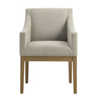 Modway - Alton Tissu tapis Fauteuil à manger - Lin naturel-7