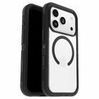 OtterBox - Étui Defender Pro XT MagSafe avec Contrôle de la Caméra pour iPhone 17 Pro - Côté obscur Noir-La texture intégrale offre une meilleure adhérence qui aide à prévenir les chutes avant qu'elles ne se produisent