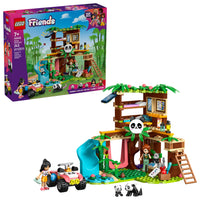 LEGO - Friends Les Soins Animaliers au Sanctuaire des Pandas, Jouet d’Ensemble de Construction 42648-Ensemble de construction sur le thème des pandas: L’ensemble Les soins animaliers au sanctuaire des pandas, parfait pour les enfants de 7 ans et plus, est livré avec 2 minipoupées, 3 figurines de panda et des accessoires de simulation