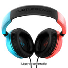 Turtle Beach - Casque de jeu Recon 50 - Rouge/Bleu-Écouteurs de 40 mm de qualité supérieure - Découvrez des aigus cristallins et des basses surpuissantes grâce à ces écouteurs enveloppants de 40 mm de haute qualité