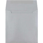 JAM Paper Enveloppes d'invitation carrées métalliques 6 x 6 po - Stardream Silver - paquet de 25-Taille: 7x7 pouces