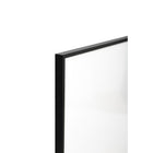 Archyi - Tableau d’écriture Giro, noir, 48 x 94 po-Système de fixation à profil en S caché