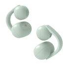 Sony - Écouteurs sans fil LinkBuds Clip Écouteurs ouverts véritablement sans fil - Vert-Écoute à oreilles dégagées avec un confort qui dure toute la journée - Faites l’expérience d’une véritable liberté d’oreille dégagée : écoutez votre musique et le monde qui vous entoure sans jamais vous déconnecter. La conception ergonomique et légère comme une plume et les coussins d’ajustement à air personnalisables assurent un confort durable, vous permettant de porter les oreillettes à pince LinkBuds toute la journée