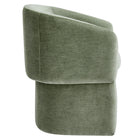 Modway - Verity Barrel Back Chenille Fauteuil à manger - Sage-7
