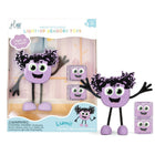 Glo Pals - Jouet sensoriel lumineux - Lumi-Comprend 2 cubes lumineux fabriqués à partir de plastique 100 % recyclé